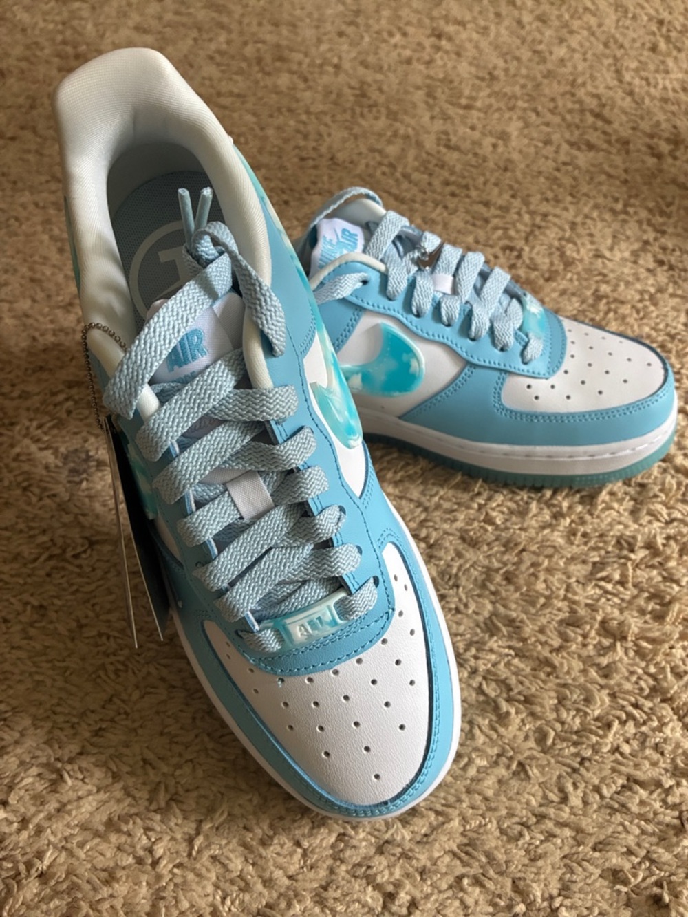 Women's Blue (Wmns) Air Force 1 '07 Lx 'Nail Art
- White/Celestine Blue - Picture 5 of 17